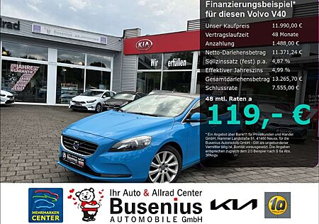 Volvo V40 D4 Summum+Leder+Business+Xenium+Licht