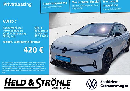 VW ID.7 Volkswagen Tourer GTX 4M AHK MATRIX WÄPU 360°KAM HUD
