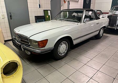 Mercedes-Benz 450 SL Roadster R107 1.Serie Chrom, viele Neuteile