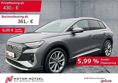 Audi Q4 e-tron 35 S-LINE MATRIX+NAVI+HuD+PDC+AHK+20"