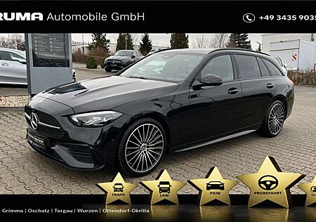 Mercedes-Benz C 220 d T-Modell AMG+Night+AHK+19"+Memory+CarPlay