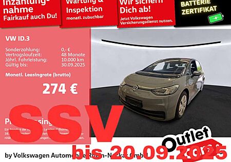 VW ID.3 Volkswagen Performance City Automatik LED Navi Einpark