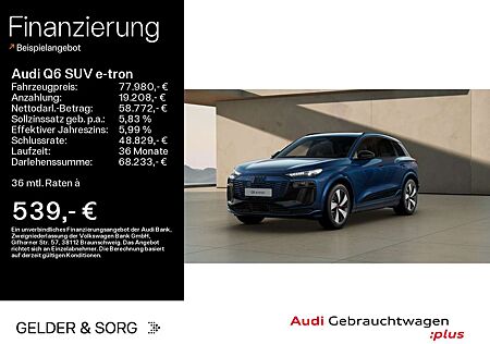 Audi Q6 e-tron Q6 55 quattro S line AIR*Pano*B&O