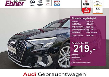 Audi A3 Sportback ADVANCED 35TDI DSG AHK+ACC+LED+NAVI+APP+