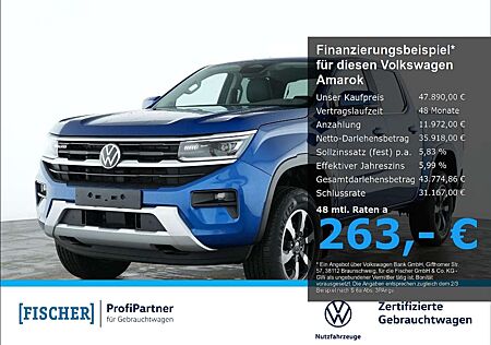 VW Amarok Volkswagen 3.0TDI 4Motion Style Matrix AHK Navi SHZ Rear View