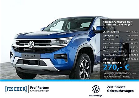 VW Amarok Volkswagen 3.0TDI 4Motion Style Matrix AHK Navi SHZ Rear View