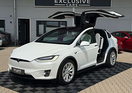 Tesla Model X MODEL X LONG RAVEN PLUS | WHITE ON WHITE |