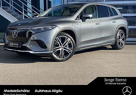 Mercedes-Benz EQS SUV 450+ 22" AHK HuD 360° LEDER-grau/braun