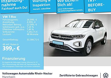 VW T-Roc Volkswagen 1.5 TSI Style DSG navi AHK LED uvm