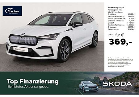 Skoda Enyaq Sportline 80x 77kWh HUD/Wärmepumpe/Crystal