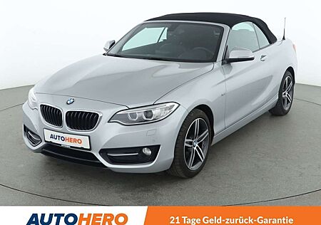 BMW 220i 220 Sport Line*NAVI*XENON*TEMPO*PDC*SHZ*