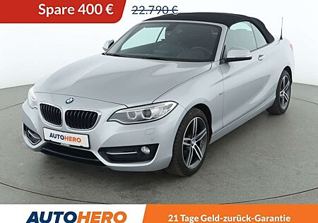 BMW 220i 220 Sport Line*NAVI*XENON*TEMPO*PDC*SHZ*