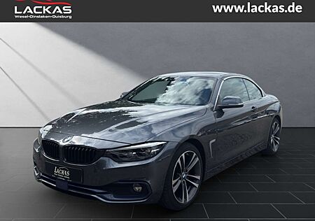 BMW 420 d Cabrio Sport Line NACKENHZ.+HuD+LED+LEDER+KAMERA