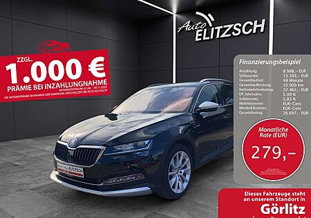 Skoda Superb Combi TDI Scout DSG 4x4 Matrix AHK Navi AID ACC...