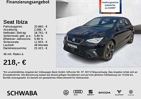 Seat Ibiza FR 1.0 TSI DSG PANO*LED*VIRTUAL*NAV*8-fach