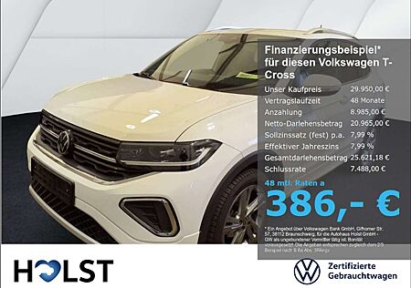 VW T-Cross Volkswagen 1.5TSI DSG R-Line GJR ACC RüFaKa LaneAssist