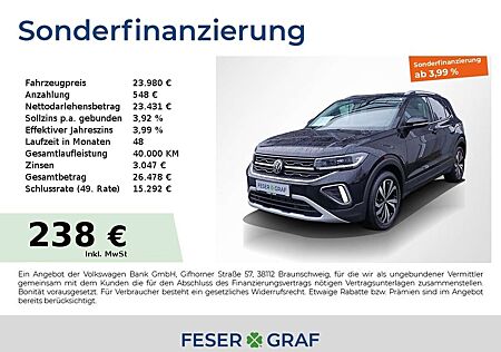 VW T-Cross Volkswagen Style 1.0 TSI DSG SHZ IQ.Light Navi 17"