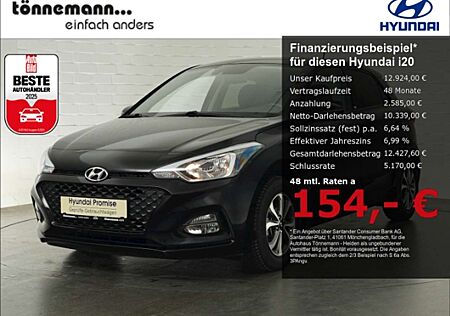 Hyundai i20 T-GDI YES!+RÜCKFAHRKAMERA+SITZHEIZUNG+LENKRADHEIZU