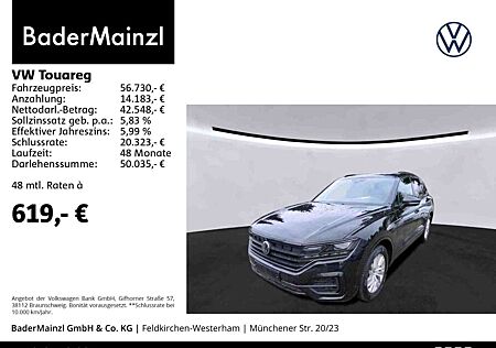 VW Touareg Volkswagen 3.0 TDI 4M R-Line AHK Pano Luft Matrix