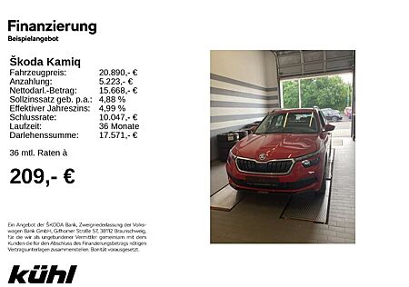 Skoda Kamiq 1.5 TSI Ambition LED,LM16,SHZ.,