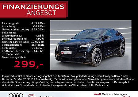 Audi Q4 e-tron Q4 Sportback e-tron 50 qu 2xS line MATRIX PANO