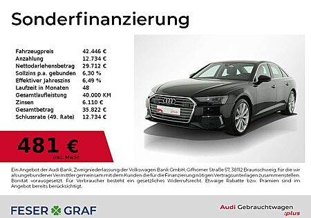 Audi A6 40 TDI Sitzbel+Mass/HuD/ACC/AHK/Standh/19Zoll