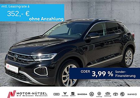 VW T-Roc Volkswagen 1.5 TSI DSG STYLE LED-Plus+NAV+RFK+SHZ+PLA