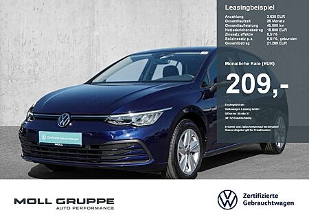 VW Golf Volkswagen VIII 1.0 TSI Life ALU NAVI PDC