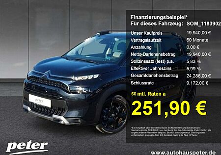 Citroën C3 Aircross Citroen Max 130PS +Kamera+Keyless+SHZ+