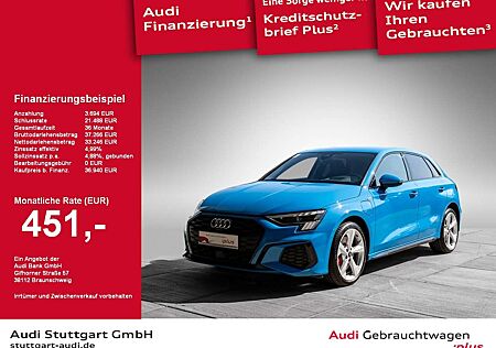 Audi A3 Sportback 45 TFSI e S line Matrix HUD 360° B&O