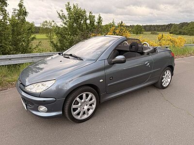 Peugeot 206 CC JBL 96tkm Klima Dach funzt TOP gepfl Sommerauto
