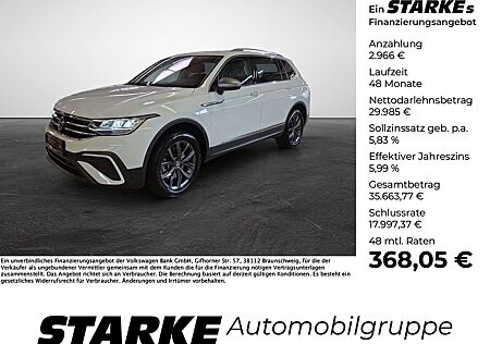 VW Tiguan Allspace Volkswagen 2.0 TSI DSG 4MOTION Life AHK Pano Navi LED