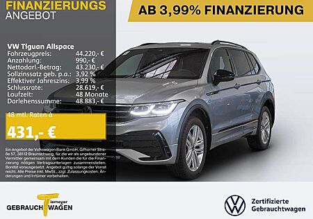 VW Tiguan Allspace Volkswagen 2.0 TSI DSG R-LINE BLACK 7-SITZE