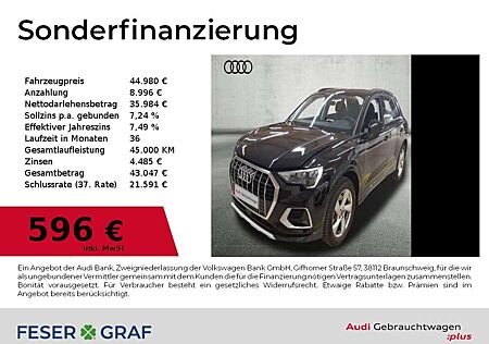 Audi Q3 advanced 40 TDI quattro S tronic ACC LED Navi SHZ