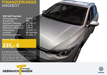 VW Golf Variant Volkswagen 1.5 TSI LIFE LED NAVI ACC KAMERA