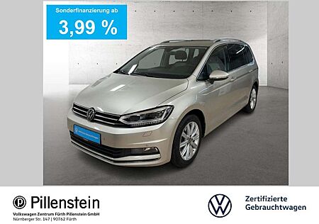 VW Touran Volkswagen HIGHLINE 2.0 TDI DSG 7-SITZE AHK NAVI SITZH.