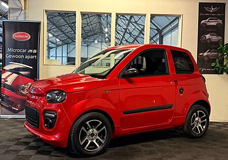 Microcar M.Go 2022 8 PS RED SPORT Mopedauto Minicar 45 KM