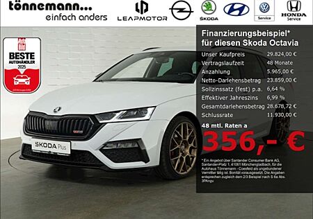 Skoda Octavia COMBI RS TSI DSG+AHK+LED+NAVI+RÜCKFAHRKAMERA+SITZH