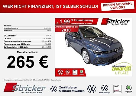 Volkswagen Golf GTE Black Style 1.5TSI 265,-ohne Anzahlung AHK IQ