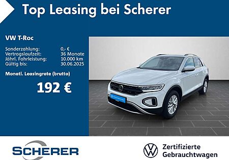 VW T-Roc Volkswagen Life 1.0 TSI NAVI SHZ