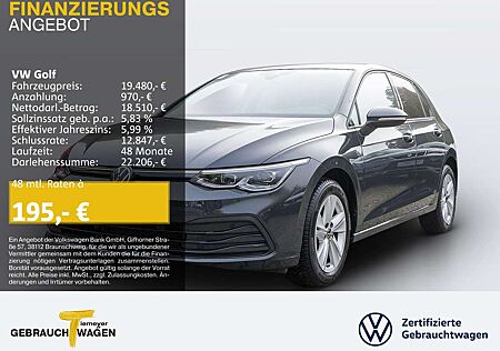 VW Golf Volkswagen 1.5 TSI LIFE NAVI LED+ VIRTUAL SITZHZ