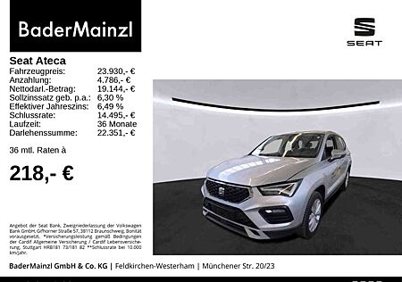 Seat Ateca 1.5 TSI Style AHK LED Navi SHZ Virtual Alu