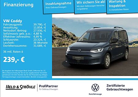 VW Caddy Volkswagen Life 2.0 TDI DSG LED PDC SHZ APP-CONNECT
