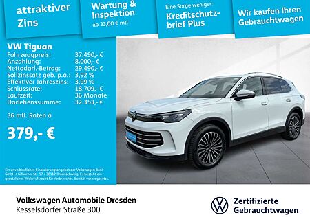 VW Tiguan Volkswagen 1.5 eTSI DSG Elegance AHZV LED NAvi Kamer