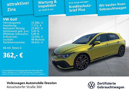 VW Golf GTI Volkswagen Golf VIII 2.0 TSI DSG GTI Clubsport Navi LED Sit