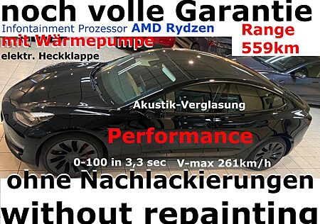 Tesla Model 3 Performance noch lange Garantie