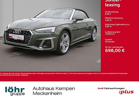 Audi A5 Cabriolet 40 TDI quattro S line 20" NAVI+VC MAT...