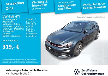 VW Golf GTI Volkswagen Golf VII GTI 2.0 TSI DSG LED AHZV NAVI PANO
