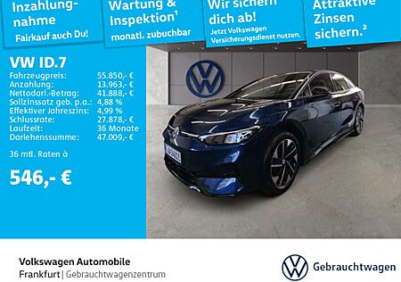 VW ID.7 Volkswagen Pro Navi ACC LED Rückfahrkamera