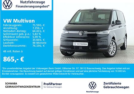 VW T7 Multivan Volkswagen Style 1,5 eHybrid 4MOTION *AHK*ACC*18''